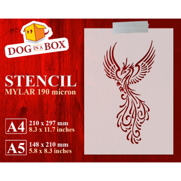 Phoenix stencil n.4 -...