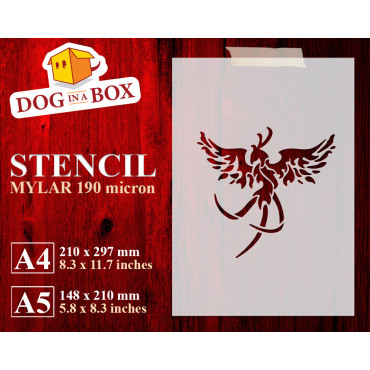 Pochoir Phoenix n.1 -...
