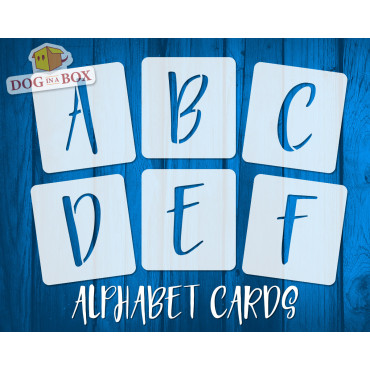 Alphabet Schablonen...