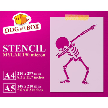 Skeleton Dub Schablone -...