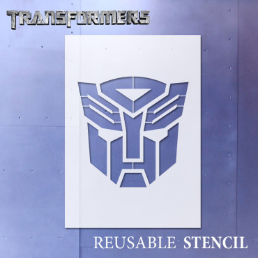 Transformers Autobot stencil n.1 - Movies stencils and Toy stencils