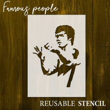 Bruce Lee Schablone Nr. 1 -...