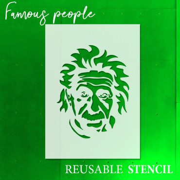 Stencil Albert Einstein -...