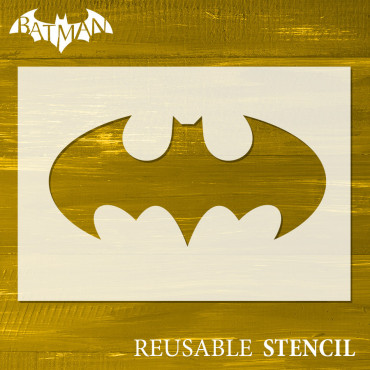 Stencil simbolo di Batman...