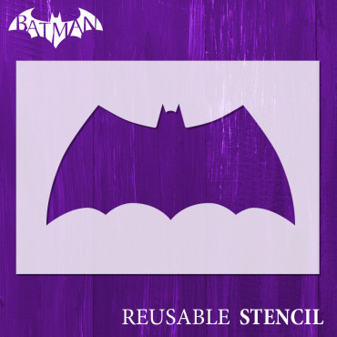 Stencil simbolo di Batman...