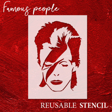 Stencil di David Bowie n.1...