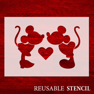 Mickey Maus schablone n.2 -...