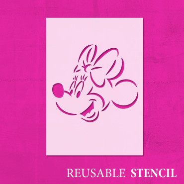 Pochoir de Minnie Mouse n.1...