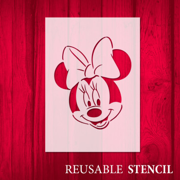 Pochoir de Minnie Mouse n.2...