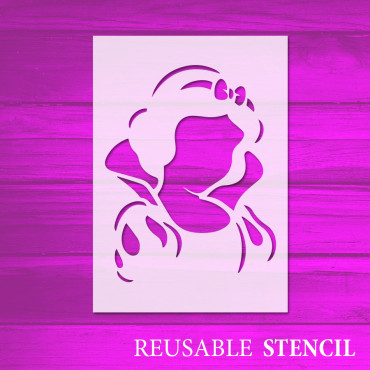 Pochoir princesse...