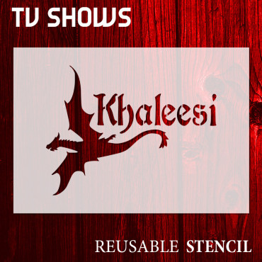 Stencil Serie TV Dragone...