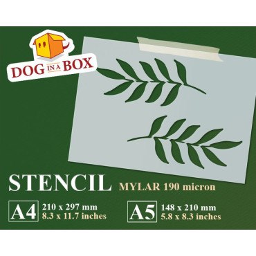 Blattschablone n.1 -...