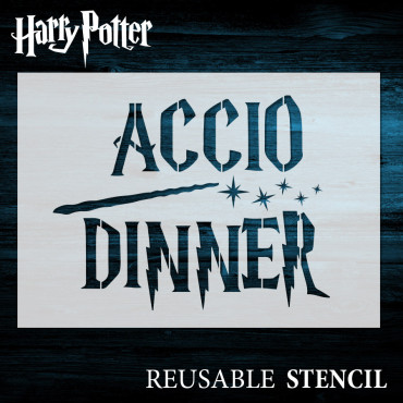 Harry Potter stencil n.1 - Magic spell stencil for geek and nursery decor