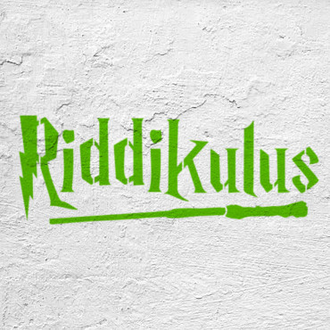 Harry Potter stencil n.14 - Reusable funny magic spell stencil for painting