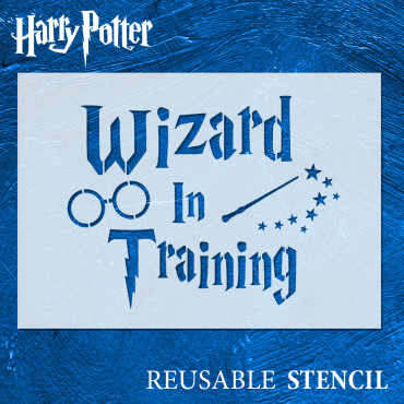 Harry Potter stencil n.16 - Reusable funny magic spell stencil for painting
