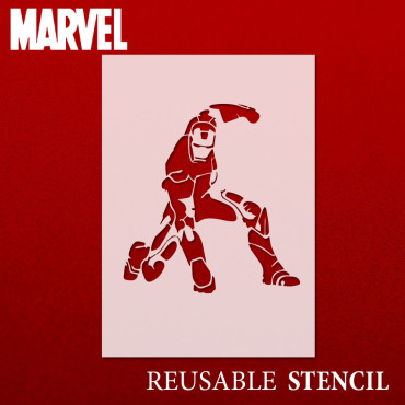 Iron Man Schablone Nr. 3 -...