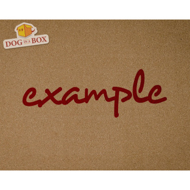 Alphabet Schablonen Schriftart n.2 - Kleinbuchstaben für Holzschilder und Wände. Einzelne Buchstabenschablonen