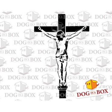Jesus stencil n.4 - Reusable christian stencil for churches, wood signs, wall decor and catechis