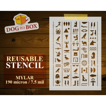 Hieroglyphenschablone Nr. 3...