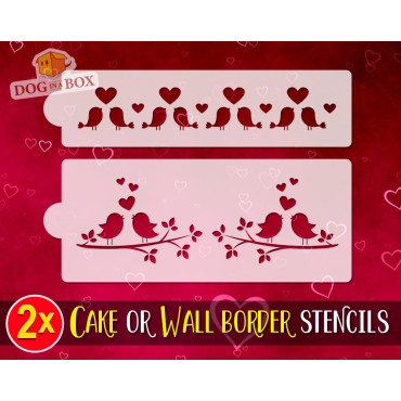 Stencil amore e cuori per...