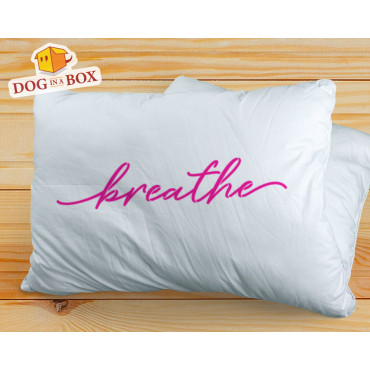 Breathe stencil - Reusable stencil for home decor. Motivational words stencil for wall painting