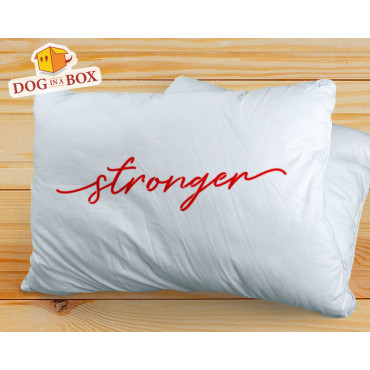 Stronger stencil - Reusable stencil for home decor. Motivational words stencil for wall painting