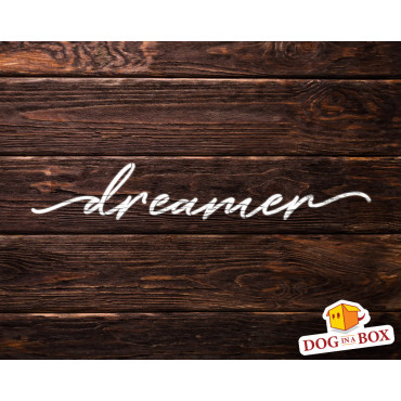 Stencil "Dreamer" - Stencil riutilizzabile per la decorazione domestica. Stencil motivazionale per la pittura murale