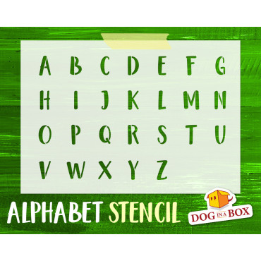 Stencil Alfabeto n.15 -...