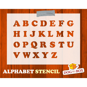 Pochoir Alphabet n.16 -...