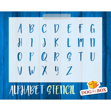 Alphabet-Schablone Nr. 18 -...