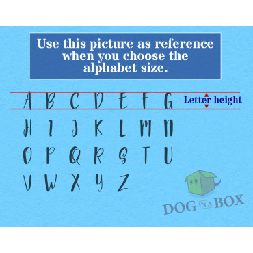 Alphabet stencil n.18 - Uppercase letters stencil. Font stencil for wood signs, wedding stencils or custom words.