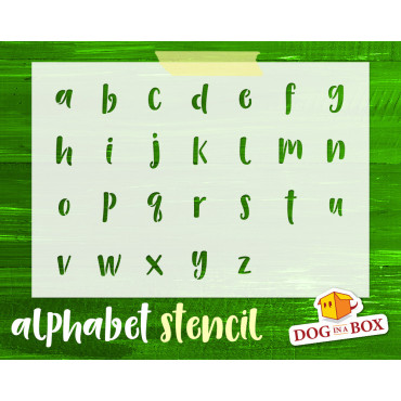 Stencil Alfabeto n.15 -...