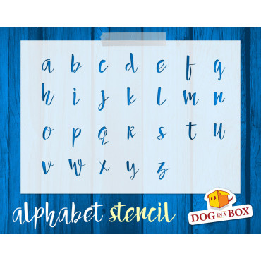 Alphabet-Schablone Nr. 18 -...