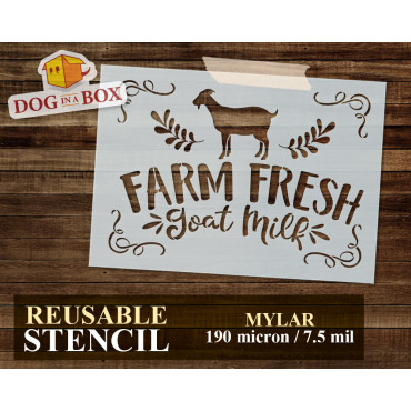 Pochoir Farm Fresh Goat...