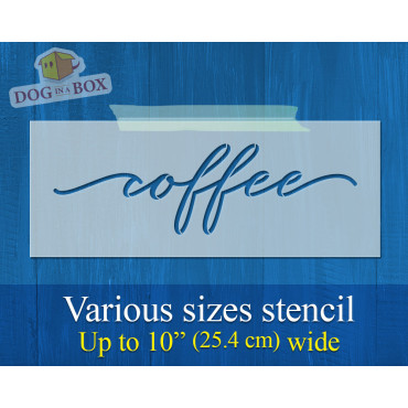 Pochoir à café - Pochoir...