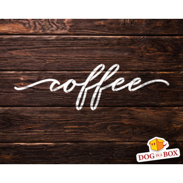 Stencil "Coffee" - Stencil riutilizzabile per la decorazione domestica. Stampino da cucina per pittura murale
