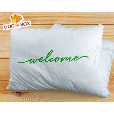 Welcome stencil - Reusable stencil for home or shop decor. Hello stencil for wall painting