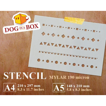 Stencil modello n.15 -...