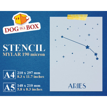 Pochoir de constellation du...