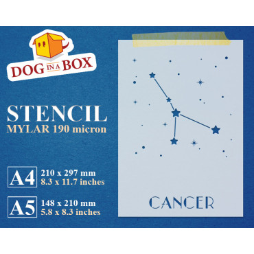 Stencil costellazione del...