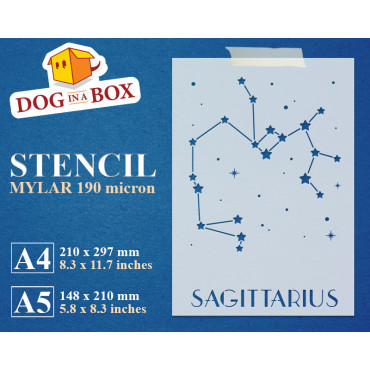 Stencil costellazione del...