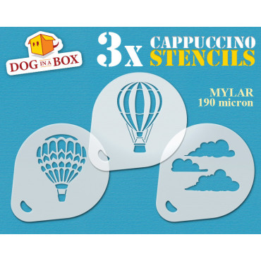 Hot Air Balloons stencils...