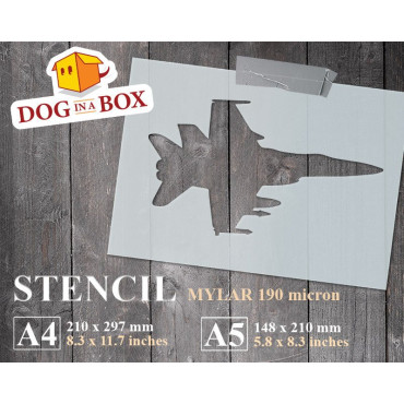 Stencil aereo militare n.1...