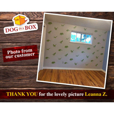 Dinosaurs stencil SET of 5 - T-Rex, Velociraptor, Stegosaurus, Triceratop, Pterosaur - Jurassic stencils