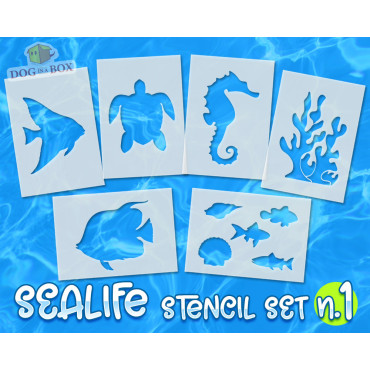 Sealife-Schablonen Set Nr....
