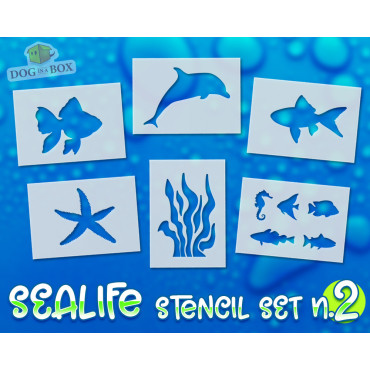 Sealife stencils set n.2 -...