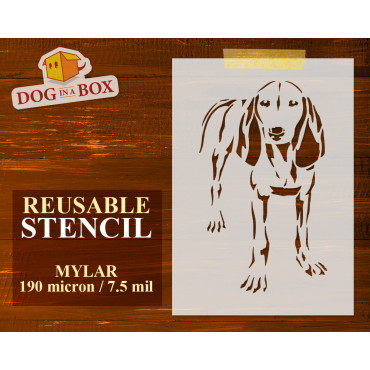 Pochoir pour chien n.18 -...