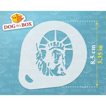 Stencil di viaggio (set di 3) - Stencil per decorazioni di pareti, valige, tessuti o dolci