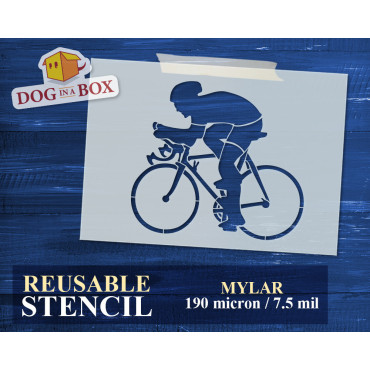 Stencil ciclista n.2 -...