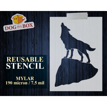 Stencil Lupo n.1 - Stencil...